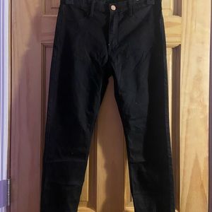h&m girls black skinny jeans